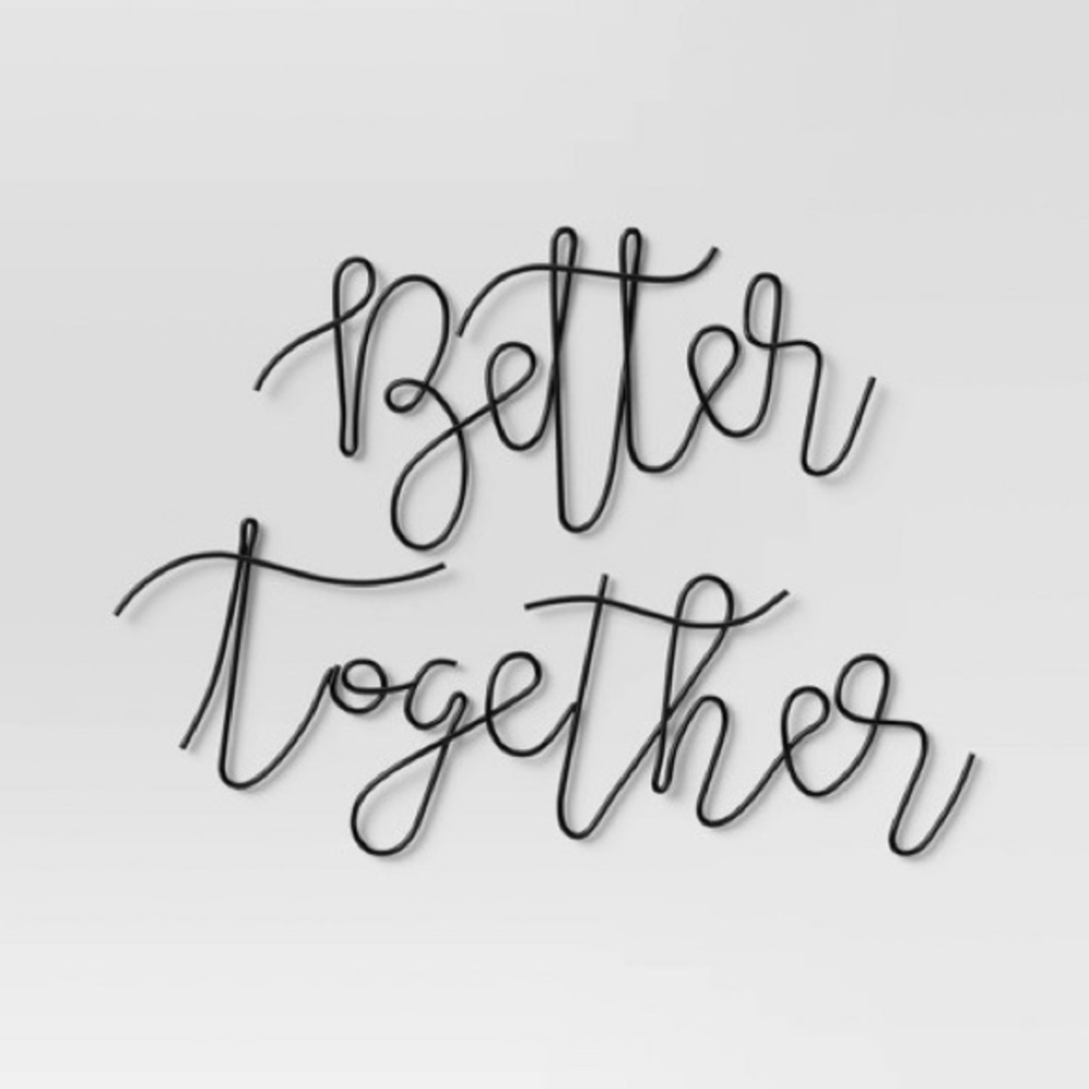 Target ‘Better Together’ Wall Art